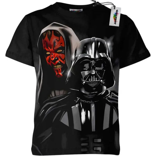 Darth Maul Vs Darth Vader Shirt, Darkside Shirt, Star Wars Shirt, Movie Shirt