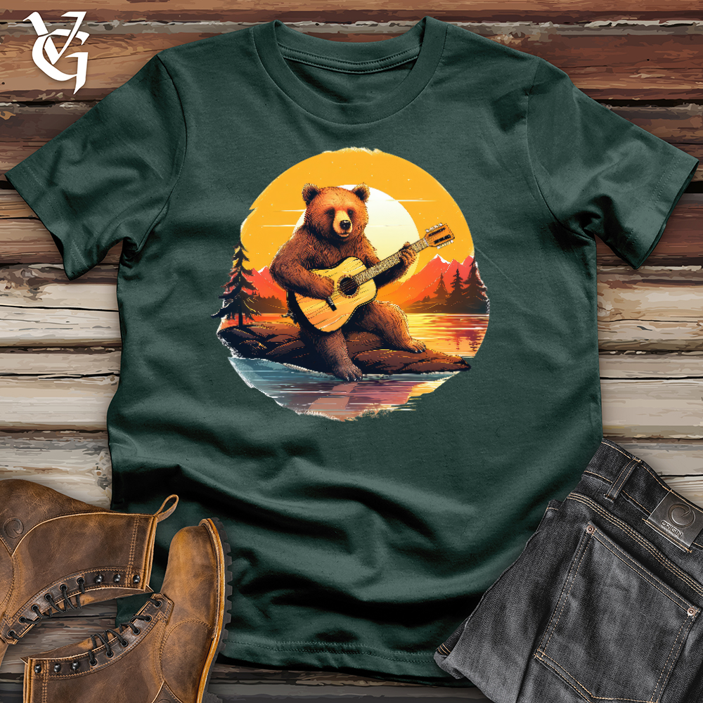 Sunset Bear Guitarist