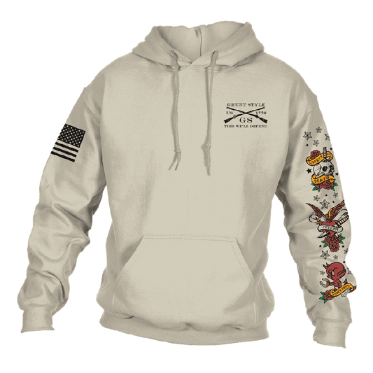 Freedom Ink Hoodie - Sand