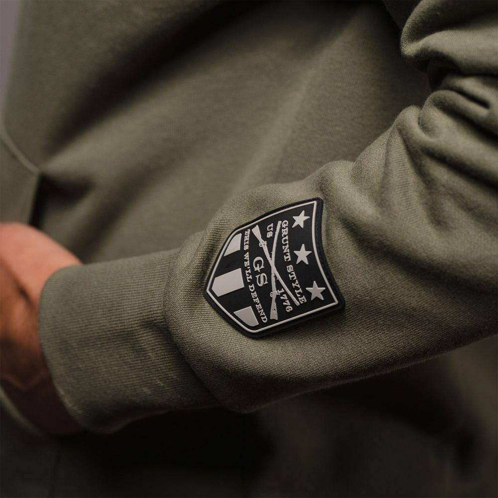 Men's Elite Hoodie - Military Green