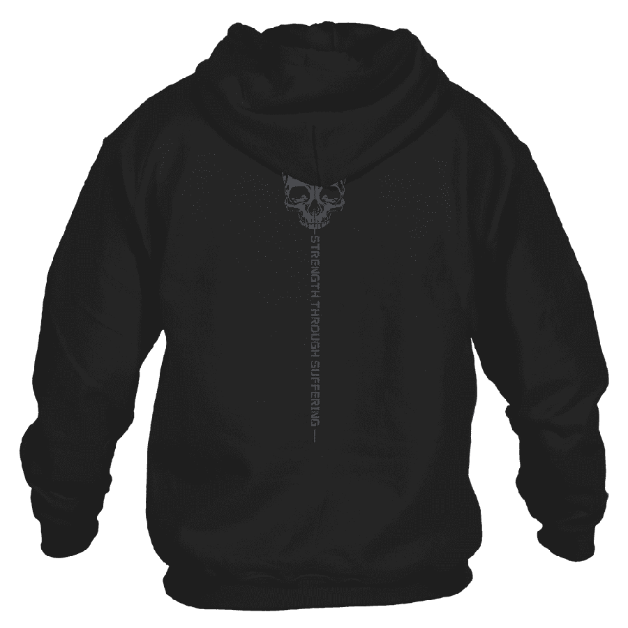 Strength Through Suffering Hoodie - Black