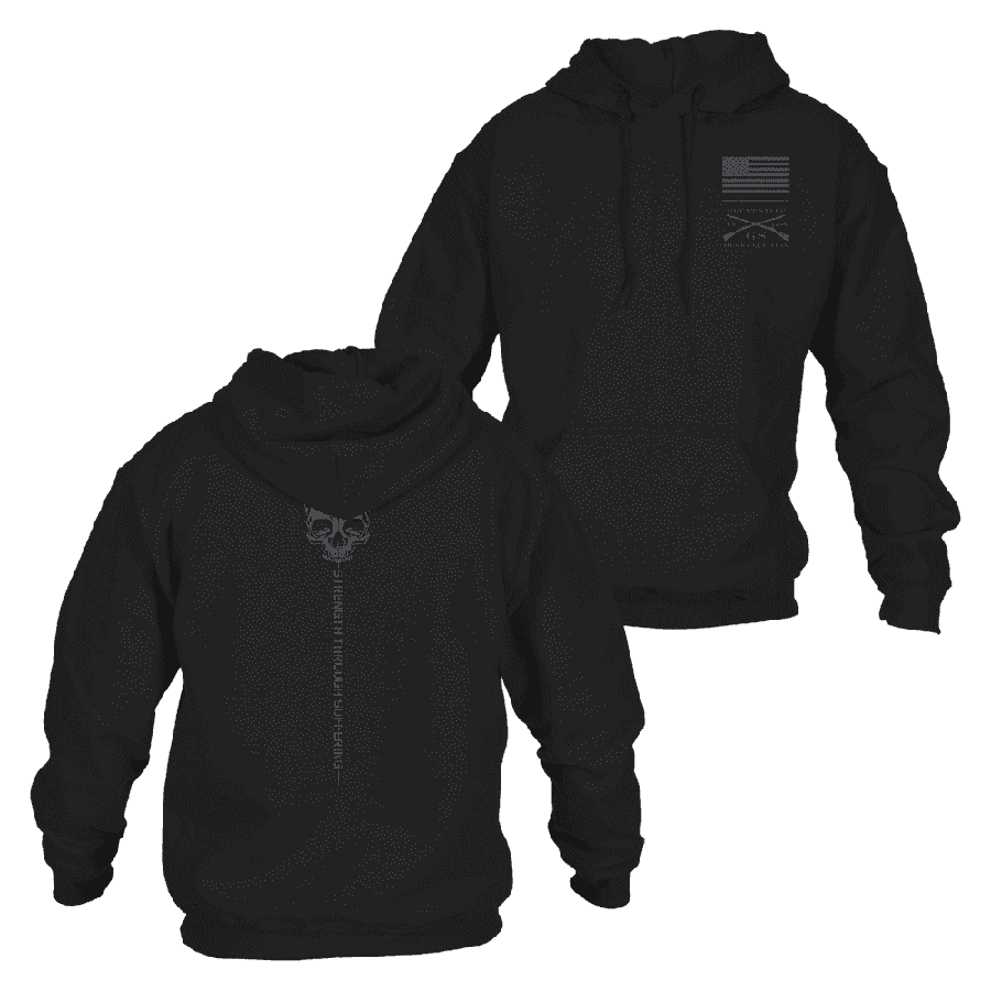 Strength Through Suffering Hoodie - Black