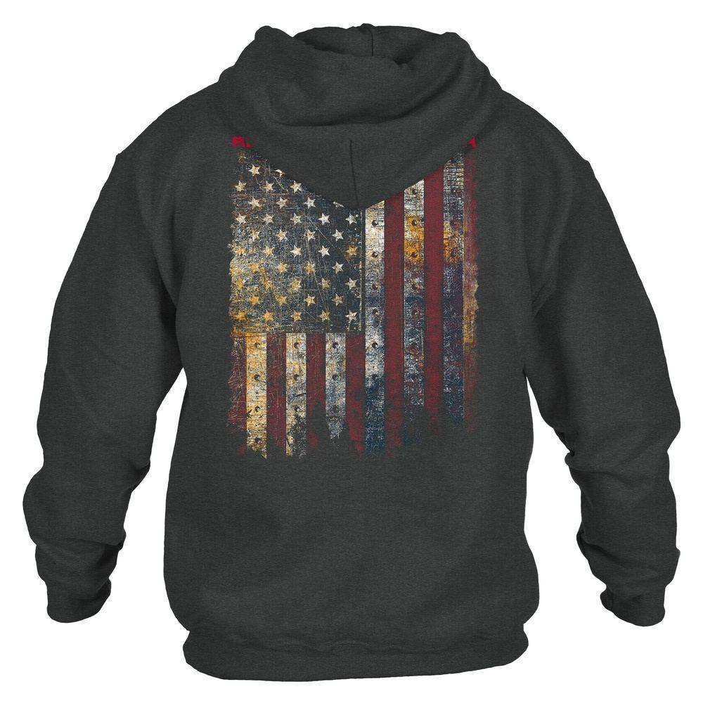 Red Blood Blue Collar® Hoodie - Dark Heather