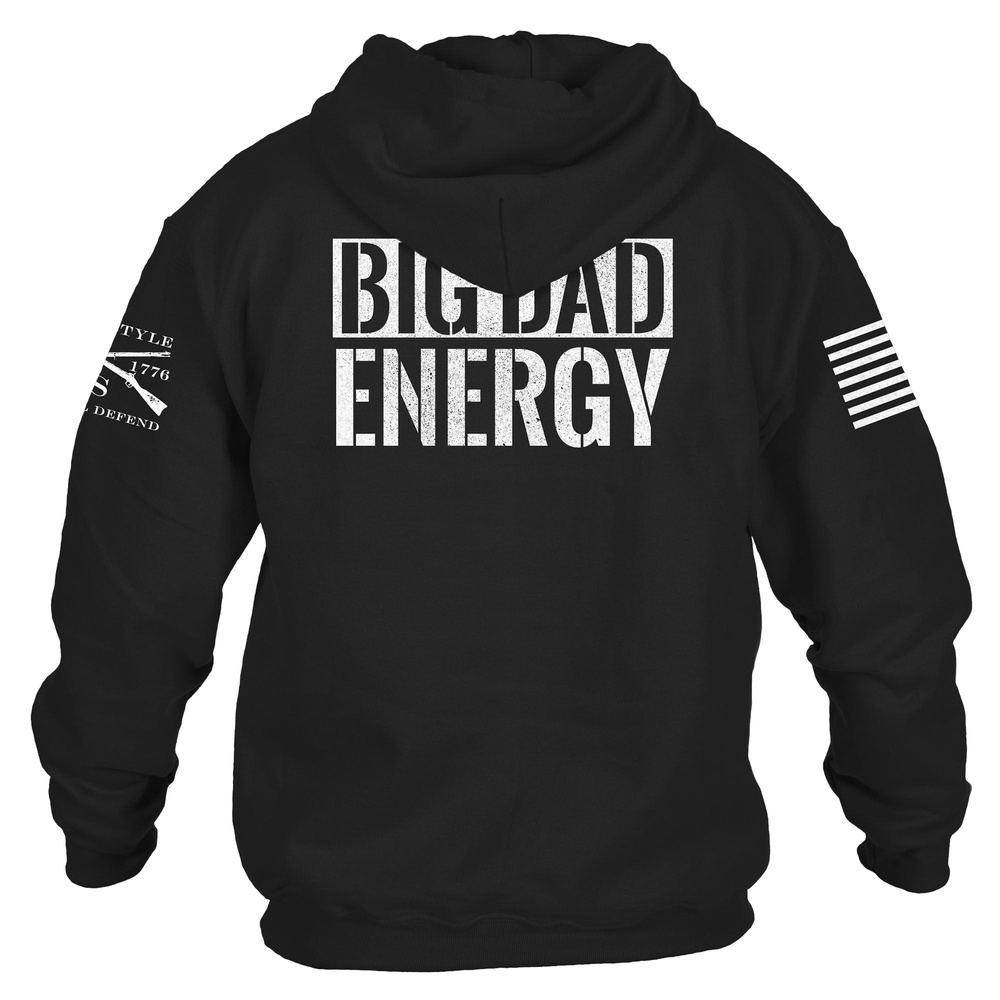 Big Dad Energy Hoodie - Black