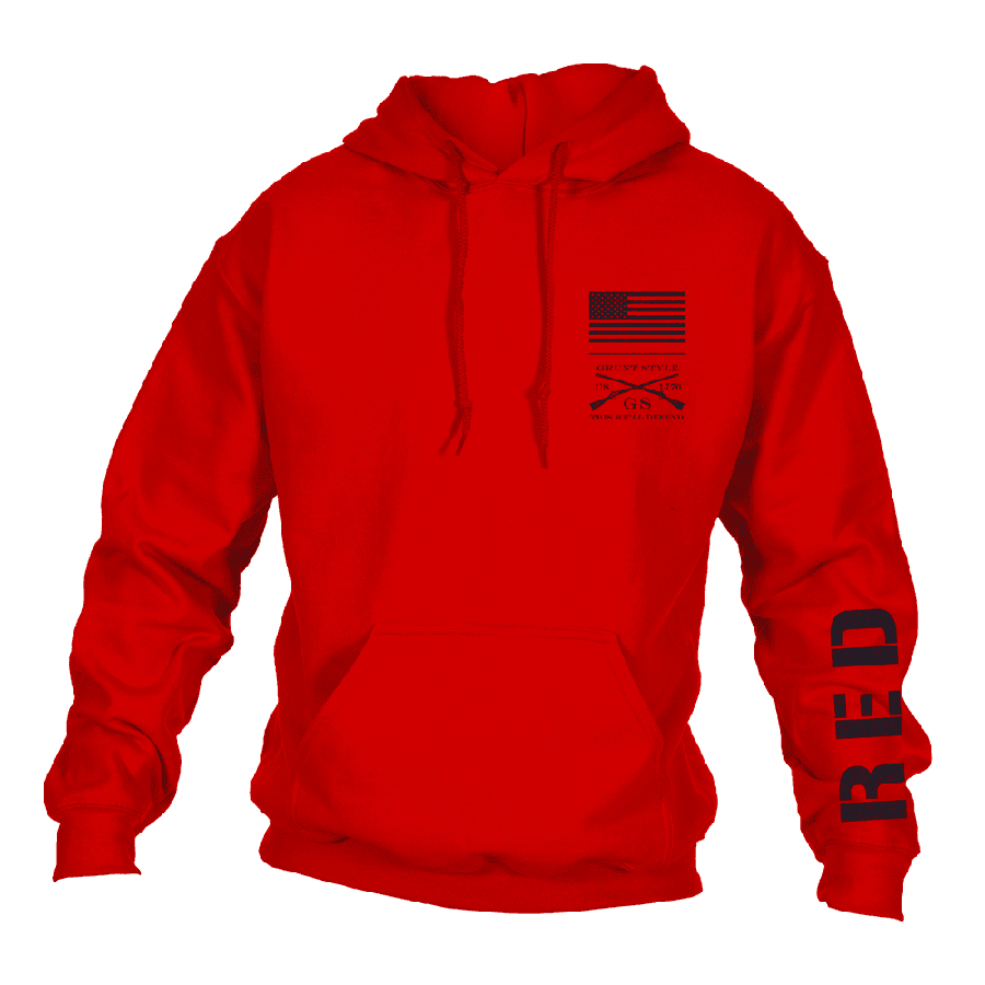 RED Friday Hoodie - Red