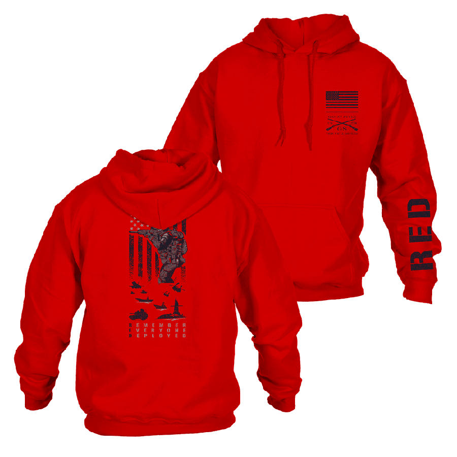 RED Friday Hoodie - Red