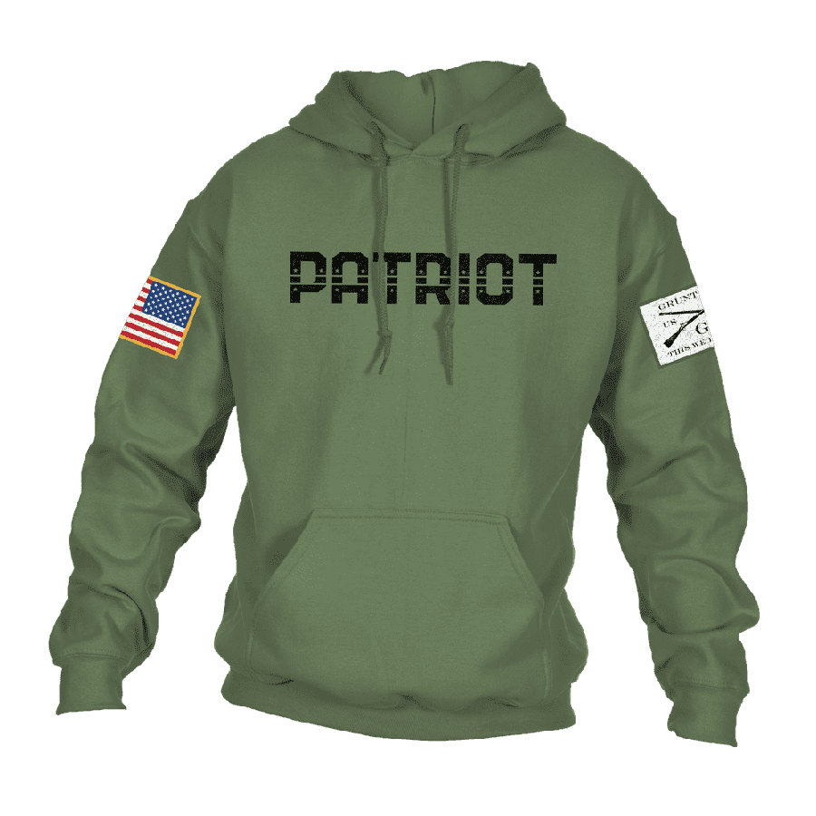 Patriot Hoodie - Military Green