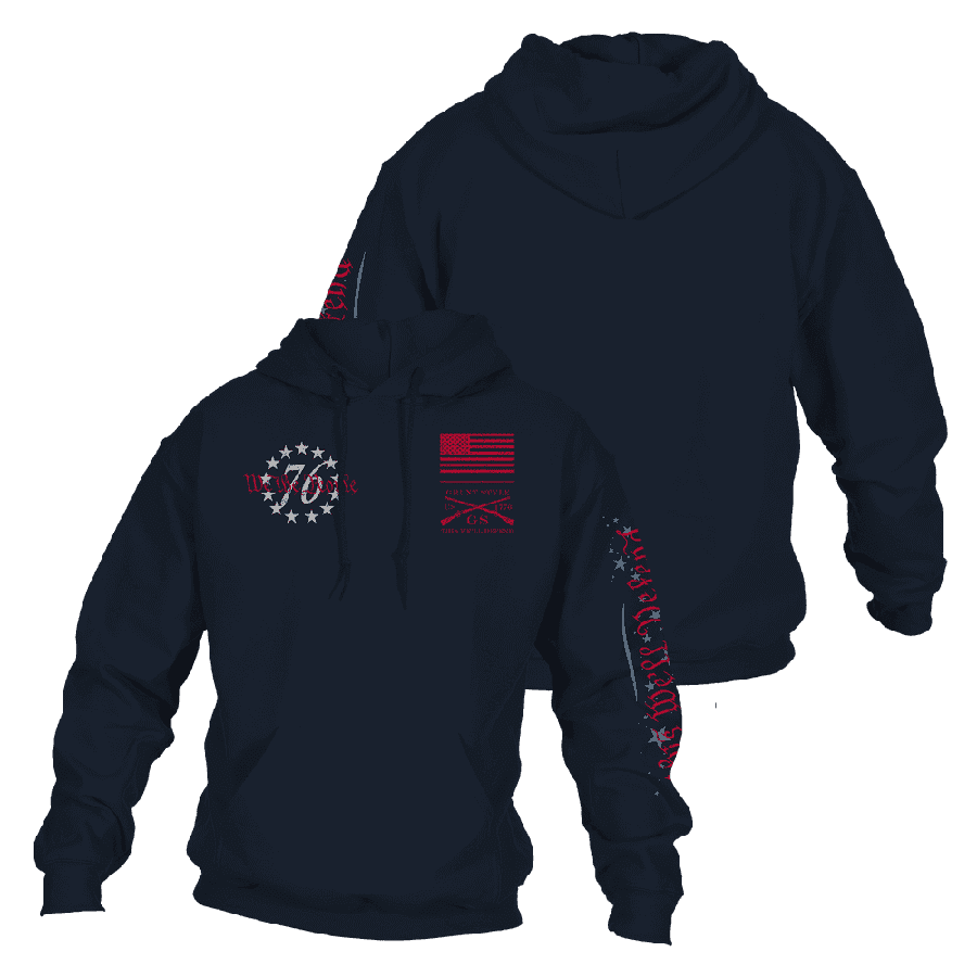 We The People Hoodie - Navy