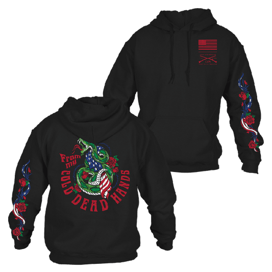 From My Cold Dead Hands Hoodie - Black