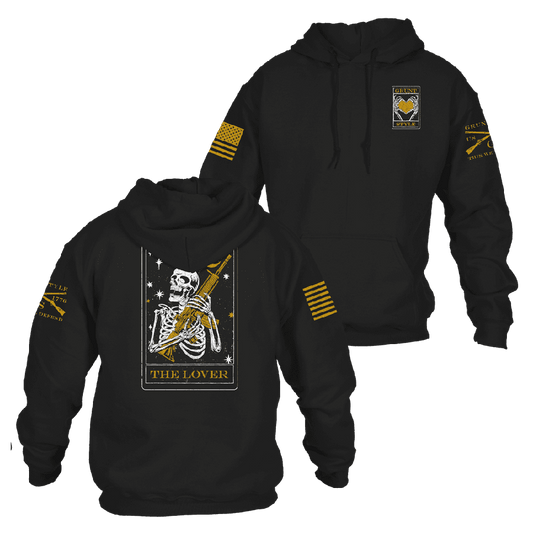 Lover Tarot Hoodie - Black