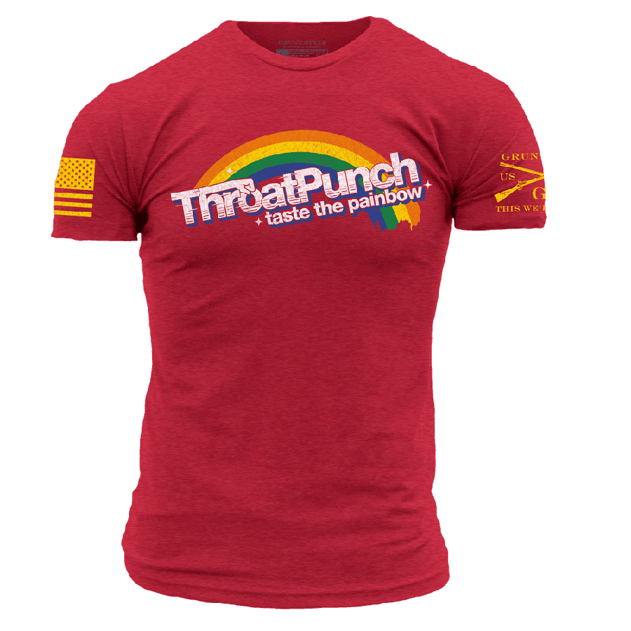 Taste The Painbow T-Shirt - Red