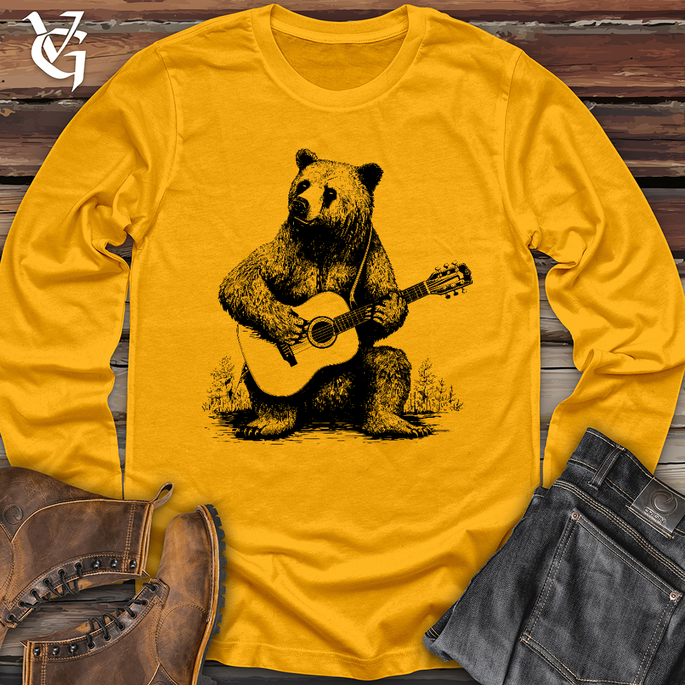 Bear Guitarist Long Sleeve