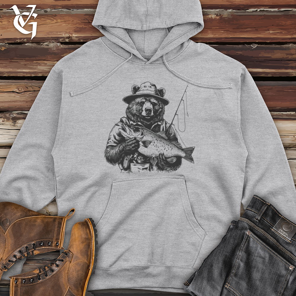 Bear Angler Triumph Midweight Hooded Sweatshirt