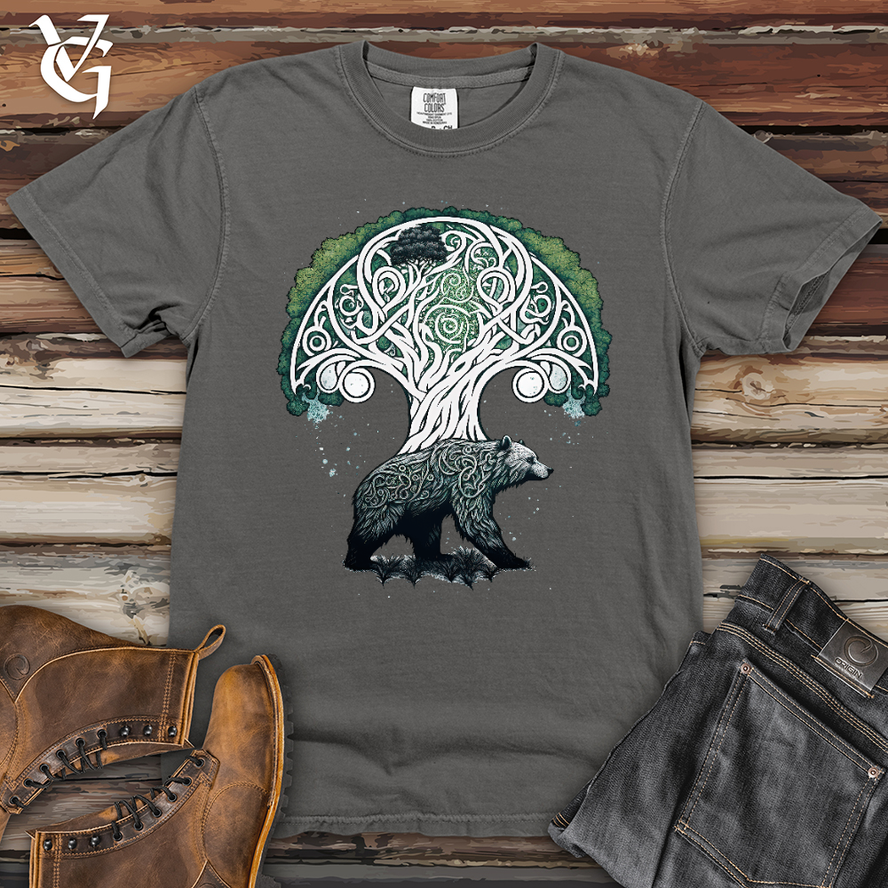 Celtic Bear Of Life Heavy Cotton Comfort Colors Tee