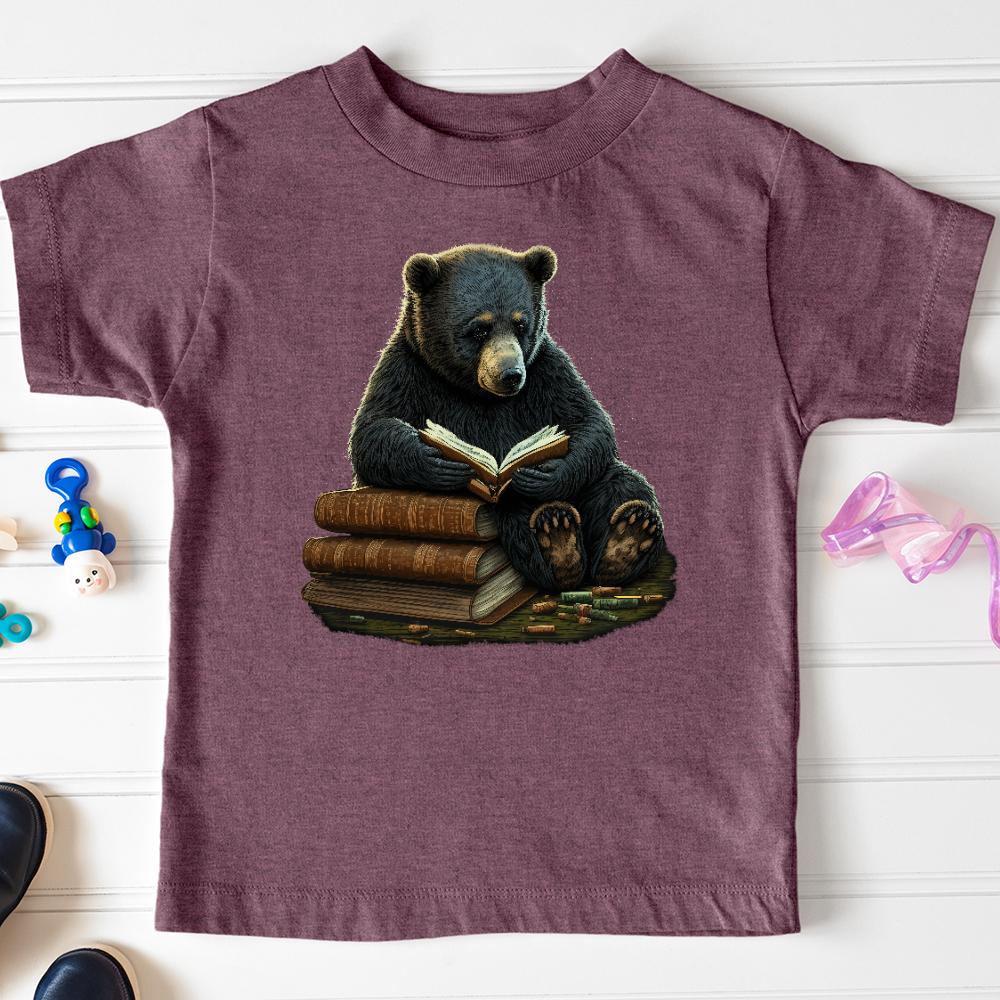 Studious Bear Toddler Tee