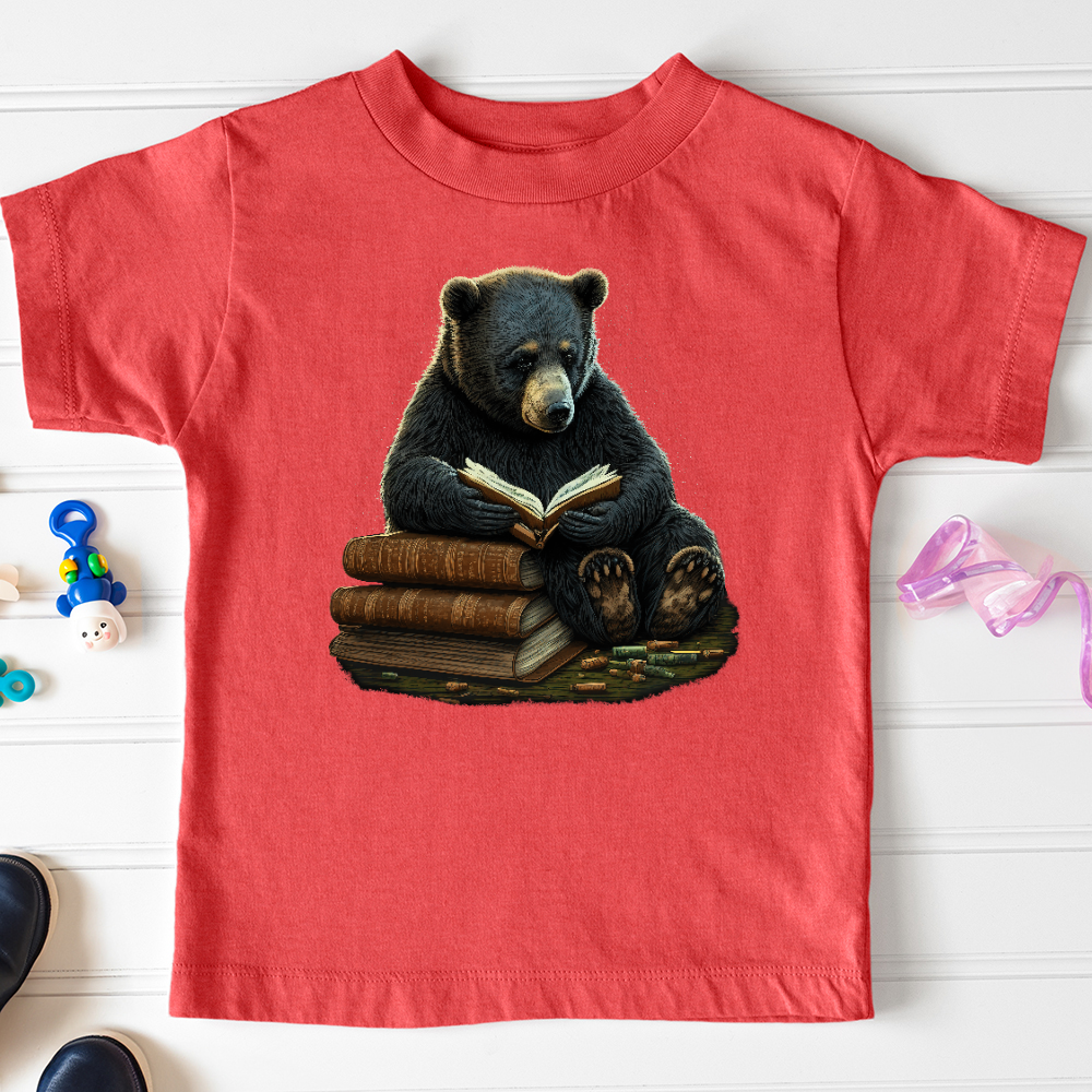 Studious Bear Toddler Tee