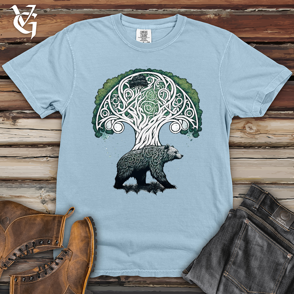 Celtic Bear Of Life Heavy Cotton Comfort Colors Tee