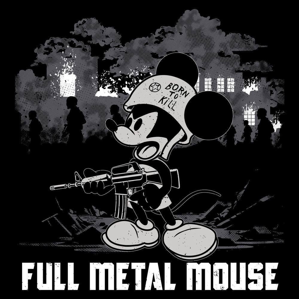 Full Metal Mouse Hoodie - Black