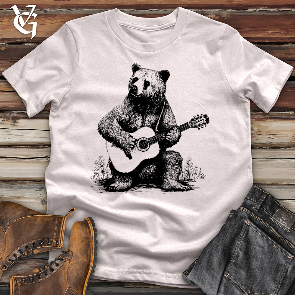 Bear Guitarist Softstyle Tee