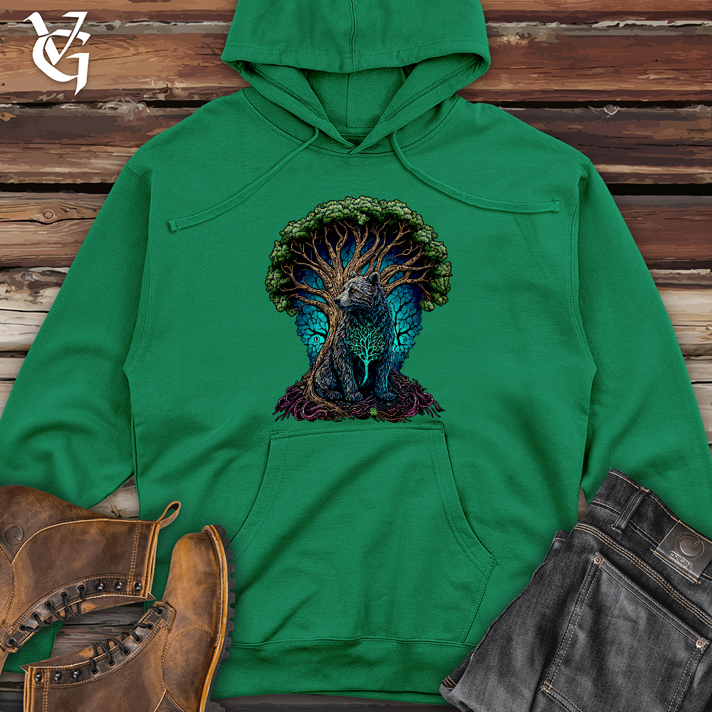 Celtic Bear Midweight Hooded Sweatshirt