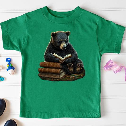 Studious Bear Toddler Tee