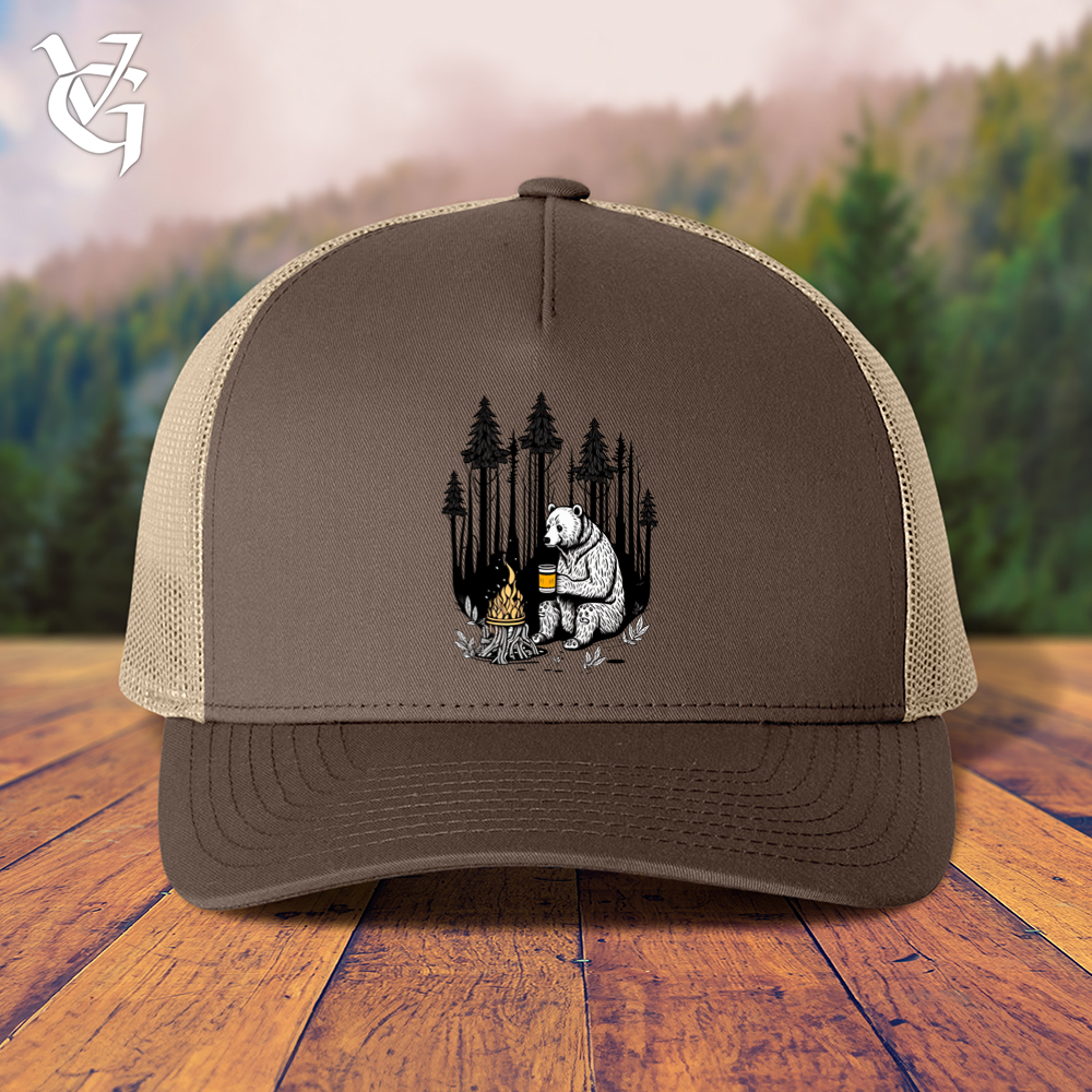 Bear Happy Hour Trucker Cap