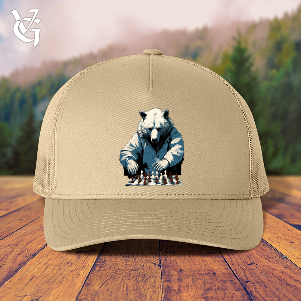 Bear Chess Master Trucker Cap