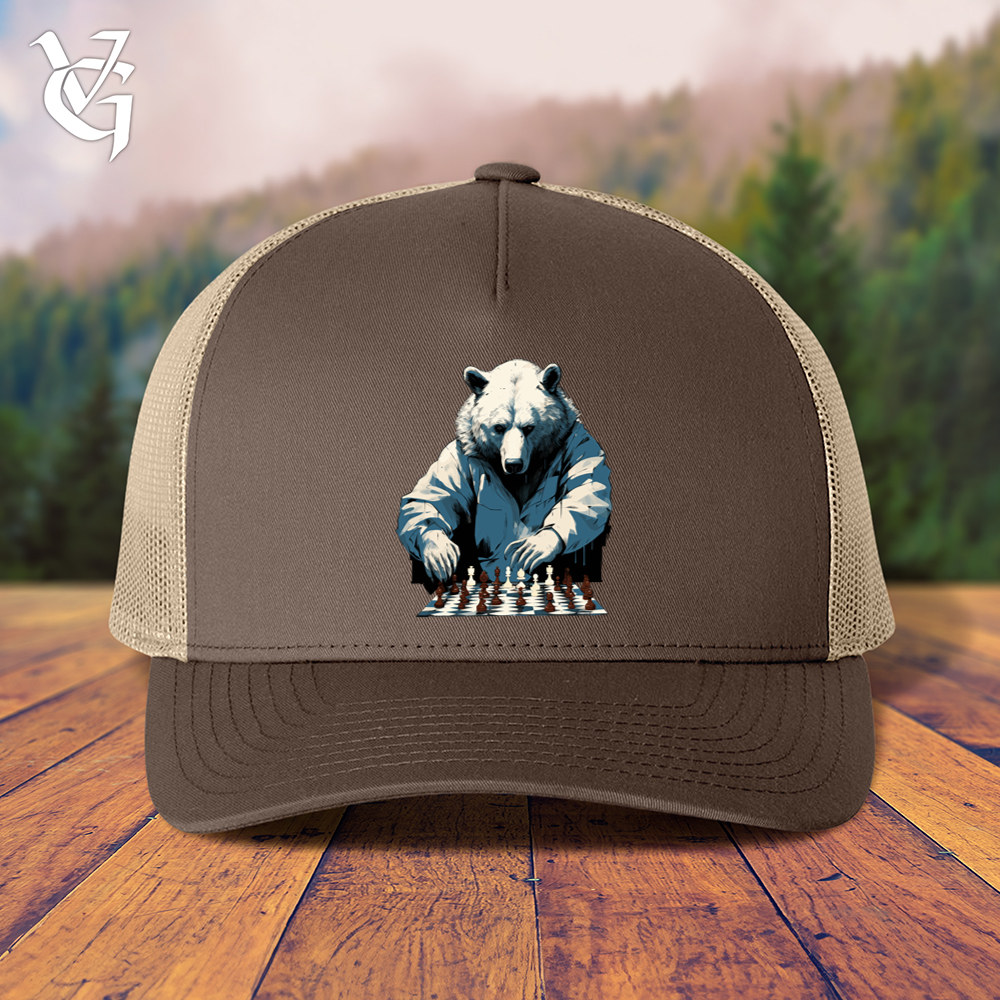 Bear Chess Master Trucker Cap