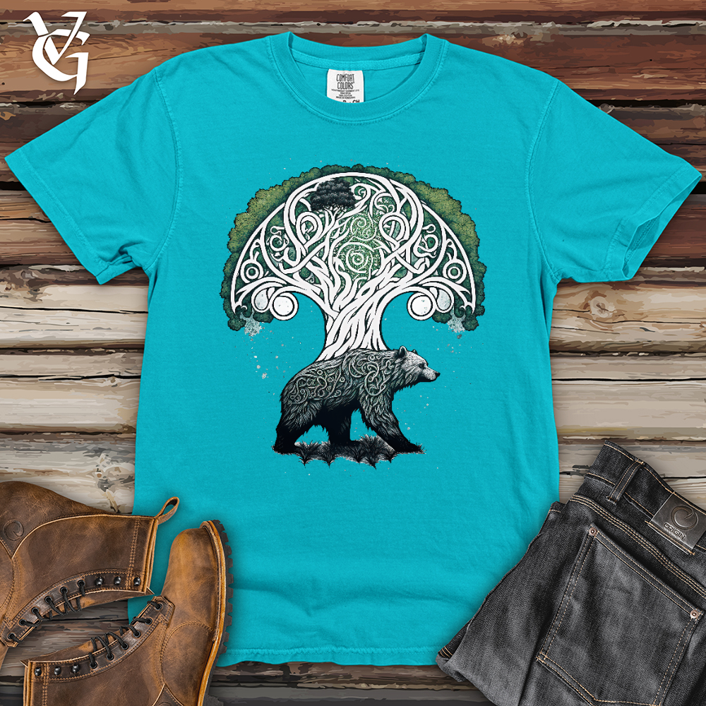 Celtic Bear Of Life Heavy Cotton Comfort Colors Tee