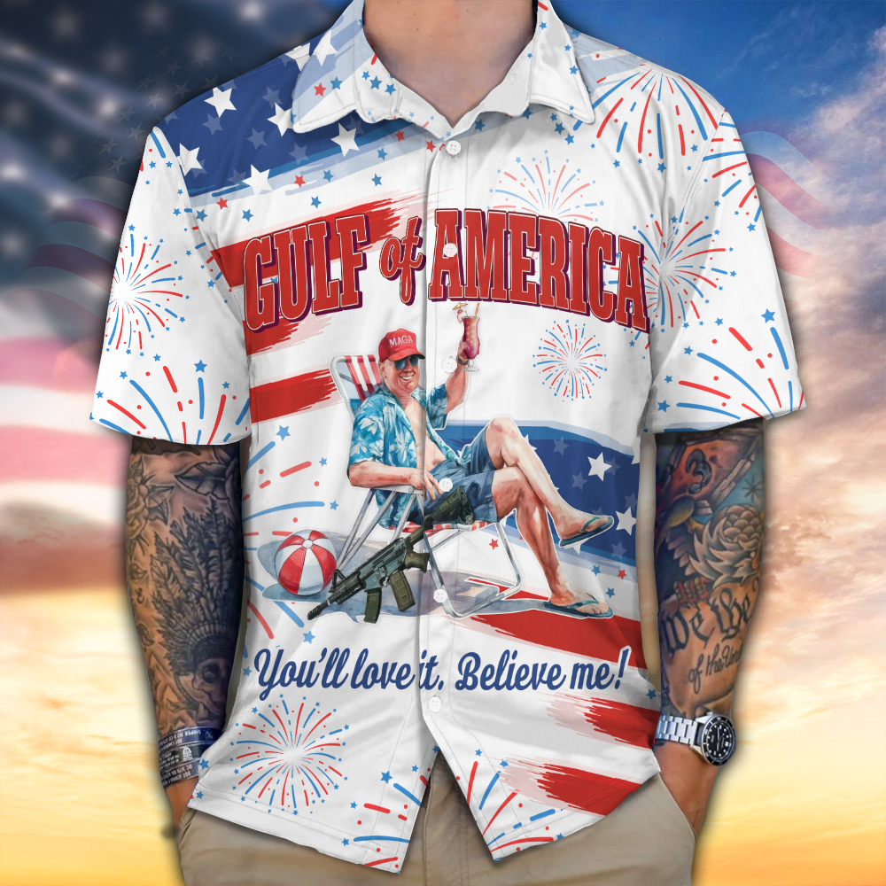 Trump's Gulf of America Comeback Tour: Join In Hawaii Shirt LM32 65297