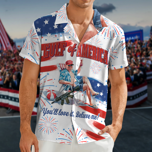 Trump's Gulf of America Comeback Tour: Join In Hawaii Shirt LM32 65297