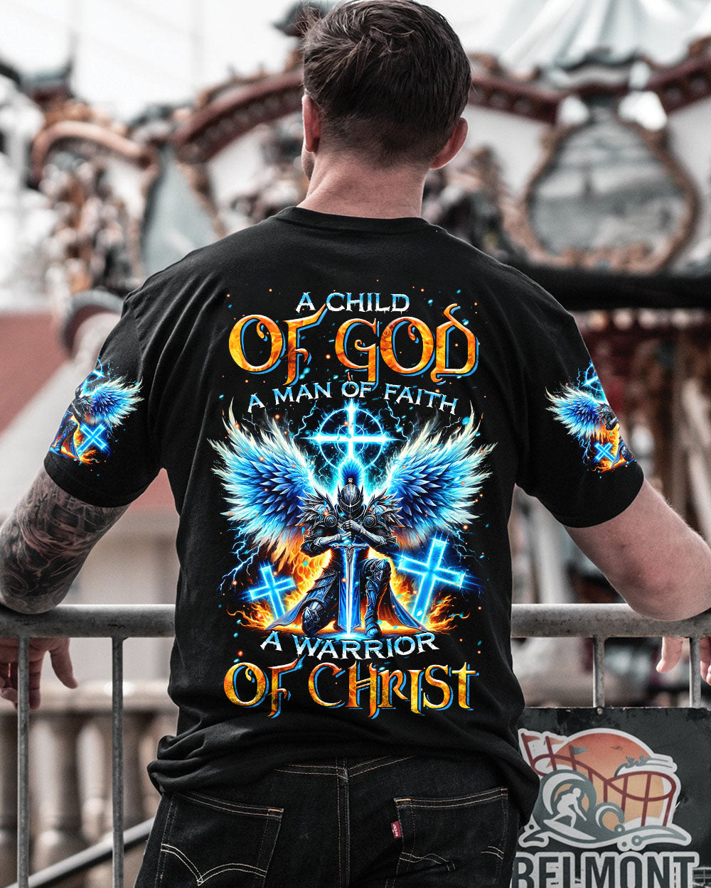 A Warrior Of Christ Men's All Over Print Shirt - Tltr0407243