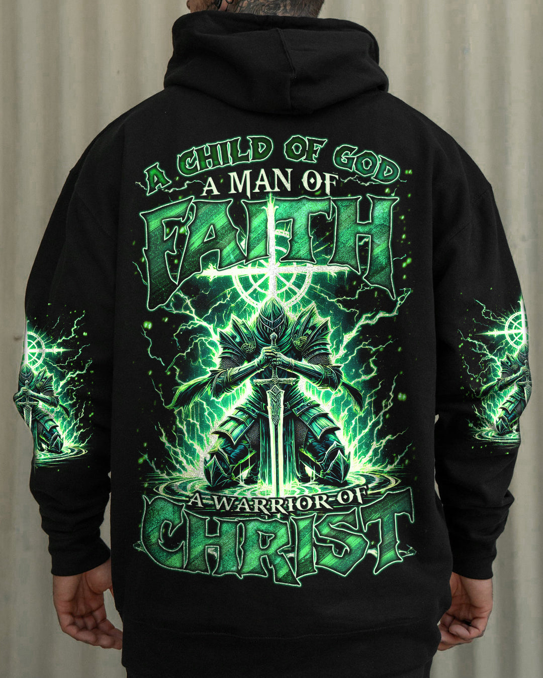 Child Of God A Warrior Of Christ Men's All Over Print Shirt - Tytd2510243