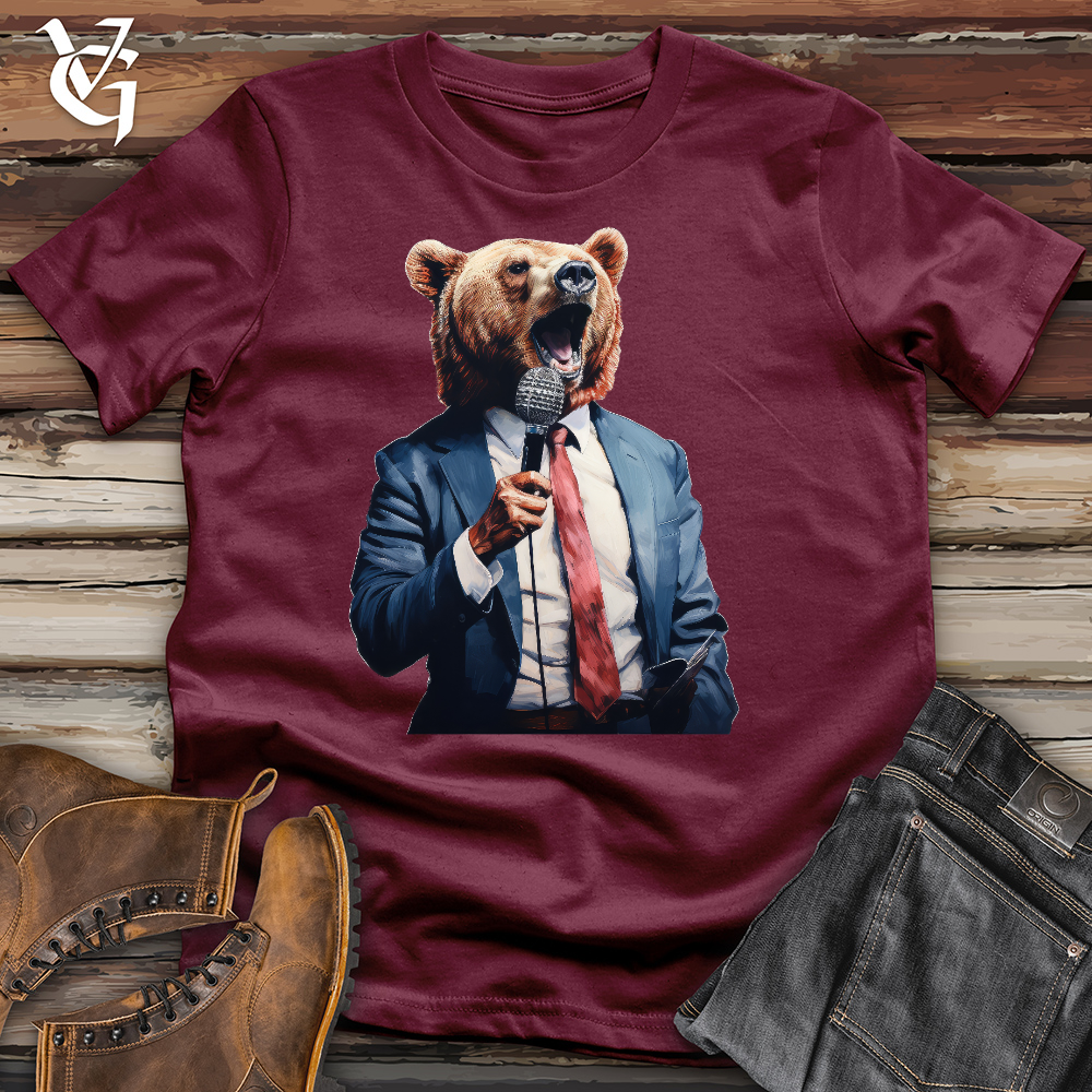 Charismatic Bear Speaker Cotton Tee