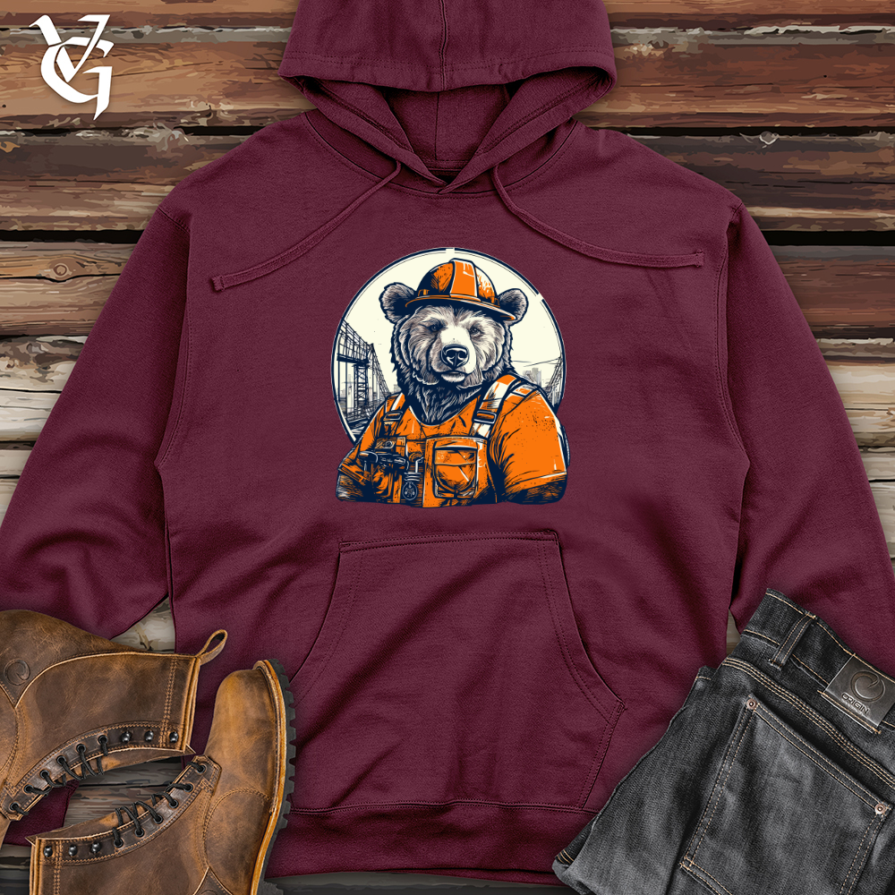 Bear Builders Brigade Midweight Hooded Sweatshirt