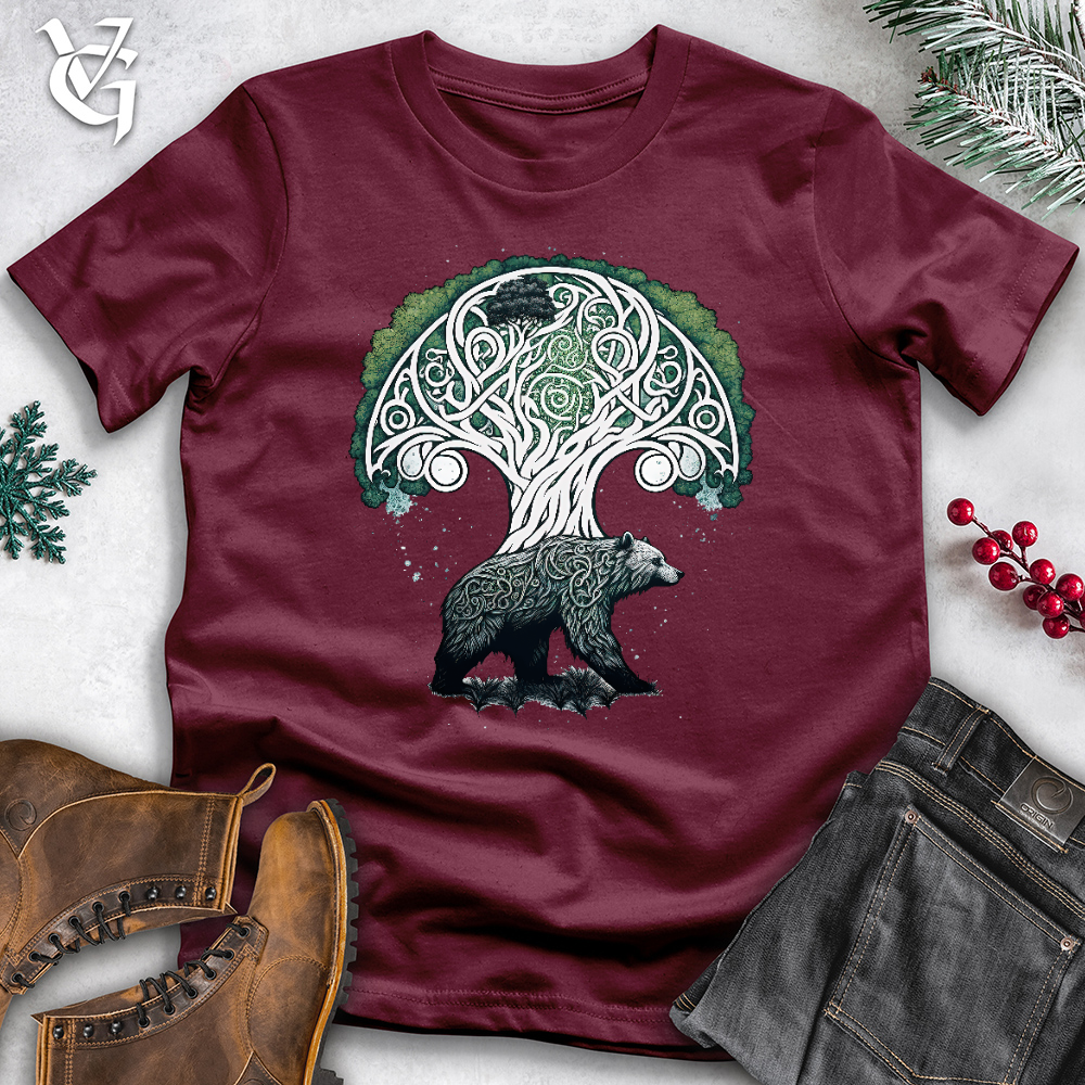 Celtic Bear Of Life Cotton Tee