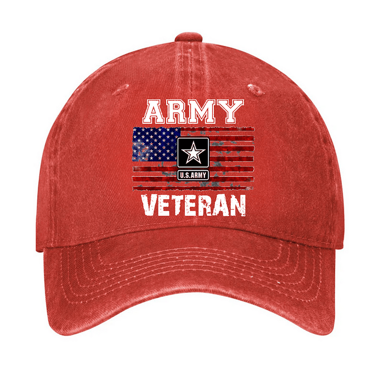 Maturelion Army U.S.Army Veteran Cap (Free Customization)