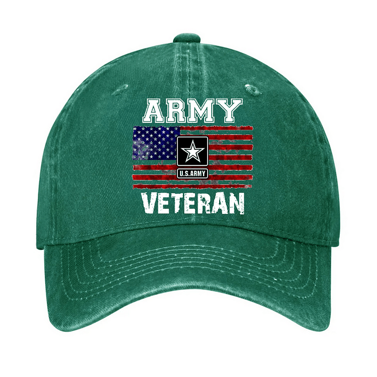 Maturelion Army U.S.Army Veteran Cap (Free Customization)