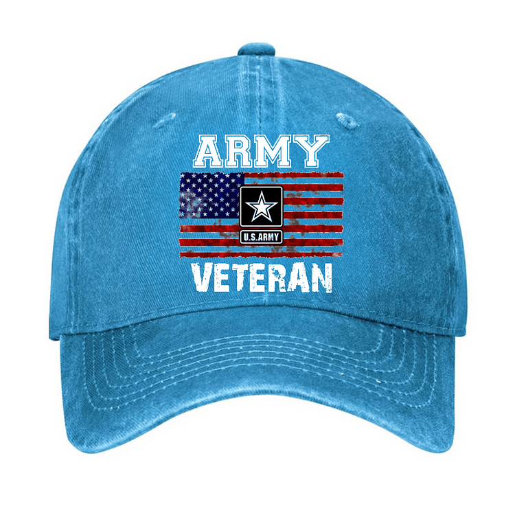 Maturelion Army U.S.Army Veteran Cap (Free Customization)