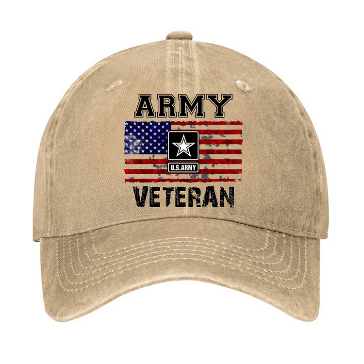 Maturelion Army U.S.Army Veteran Cap (Free Customization)