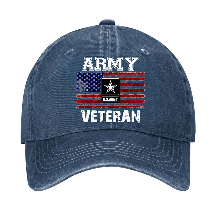 Maturelion Army U.S.Army Veteran Cap (Free Customization)