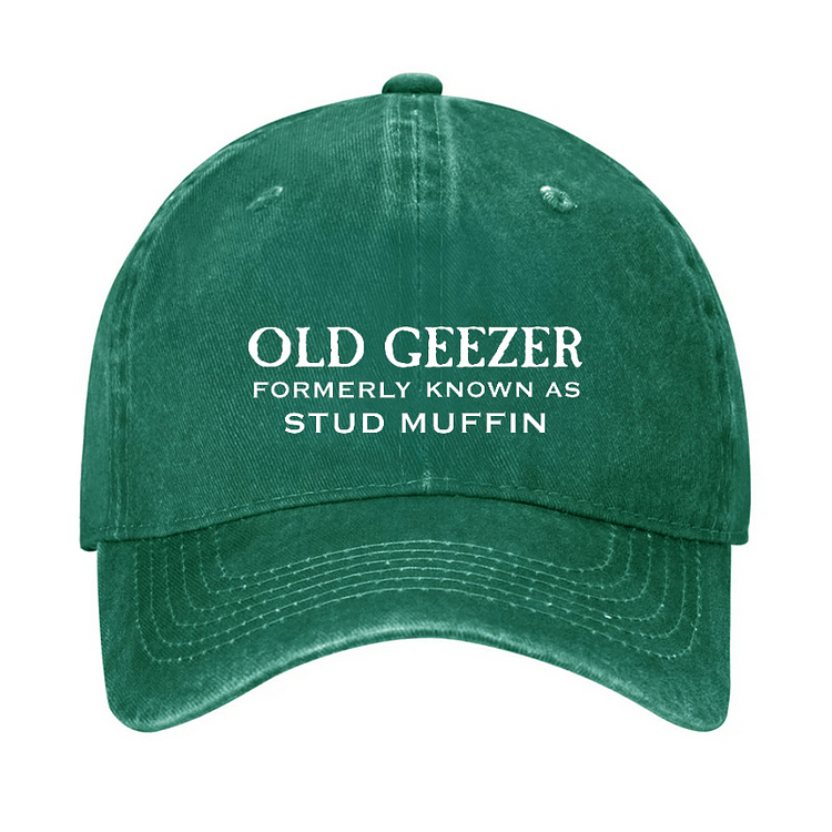 Maturelion Funny Old Geezer Formerly Known As Stud Muffin Cap