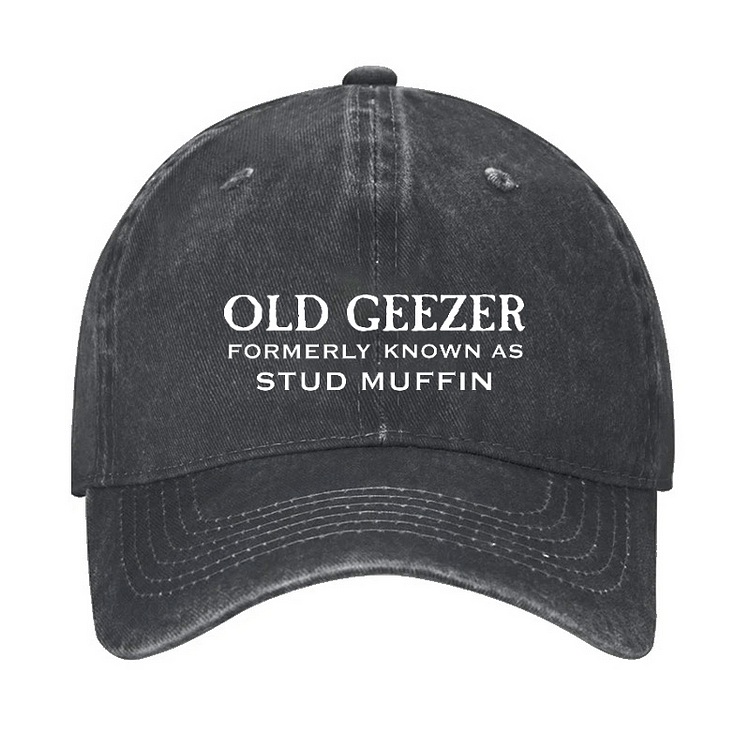 Maturelion Funny Old Geezer Formerly Known As Stud Muffin Cap