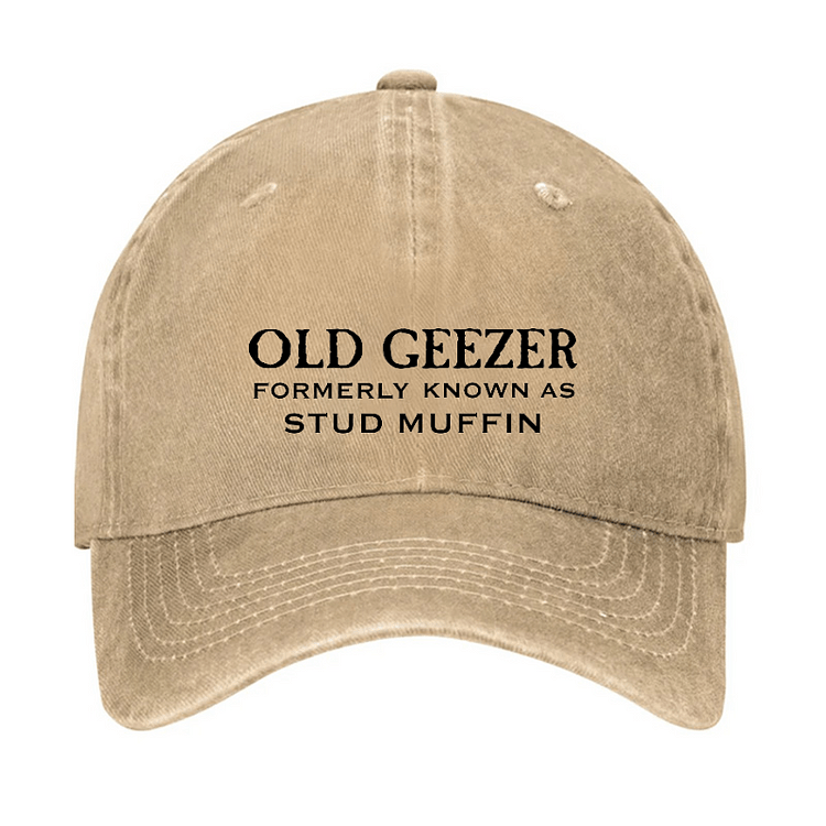 Maturelion Funny Old Geezer Formerly Known As Stud Muffin Cap