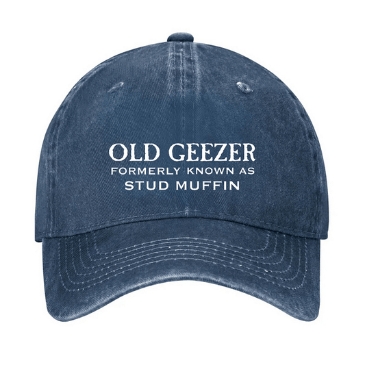 Maturelion Funny Old Geezer Formerly Known As Stud Muffin Cap