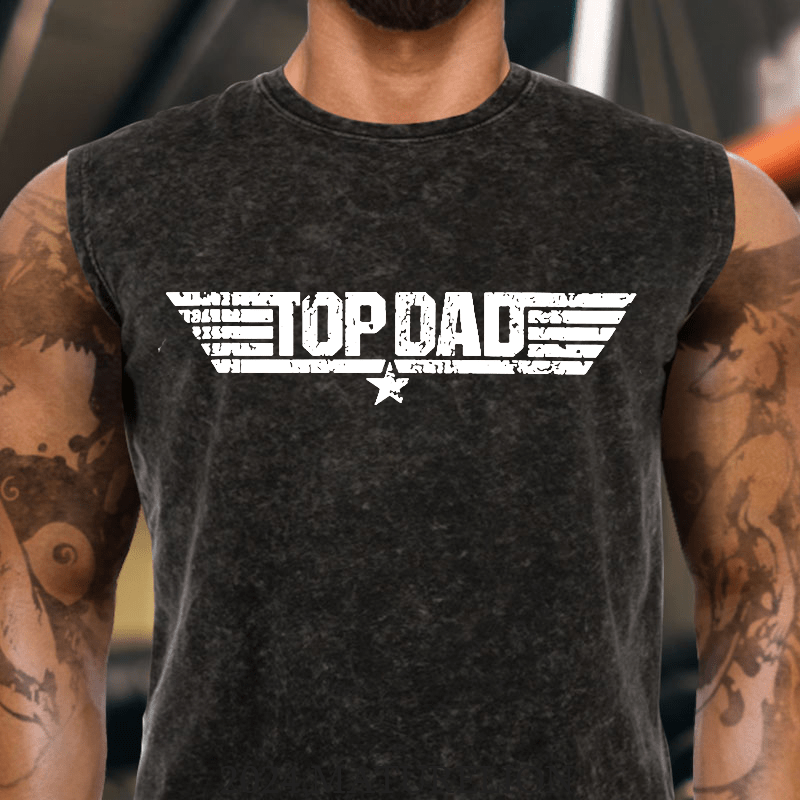 Maturelion Top Dad Cotton Tank Top