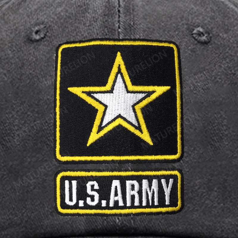 Maturelion Us. Army Embroidered Cap