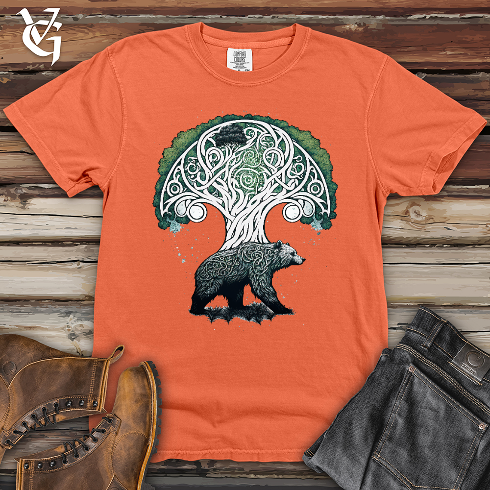 Celtic Bear Of Life Heavy Cotton Comfort Colors Tee