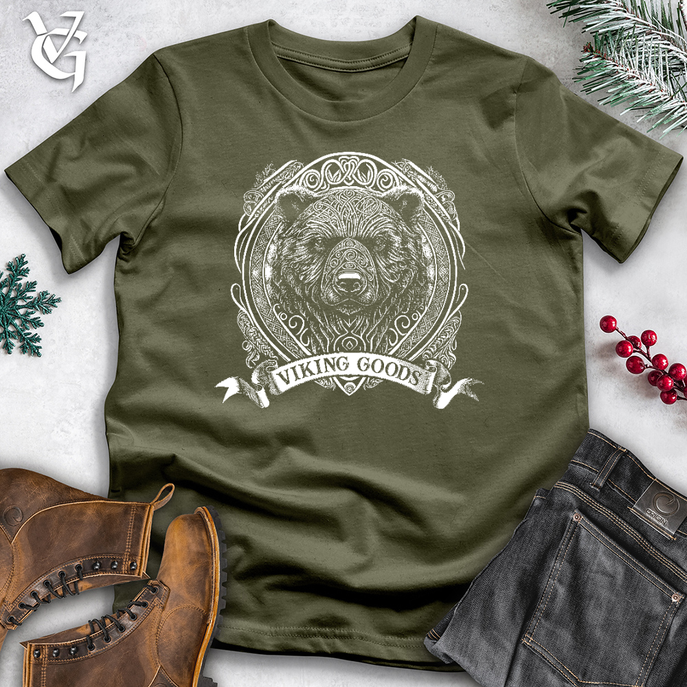 Celtic Bear Stare Cotton Tee