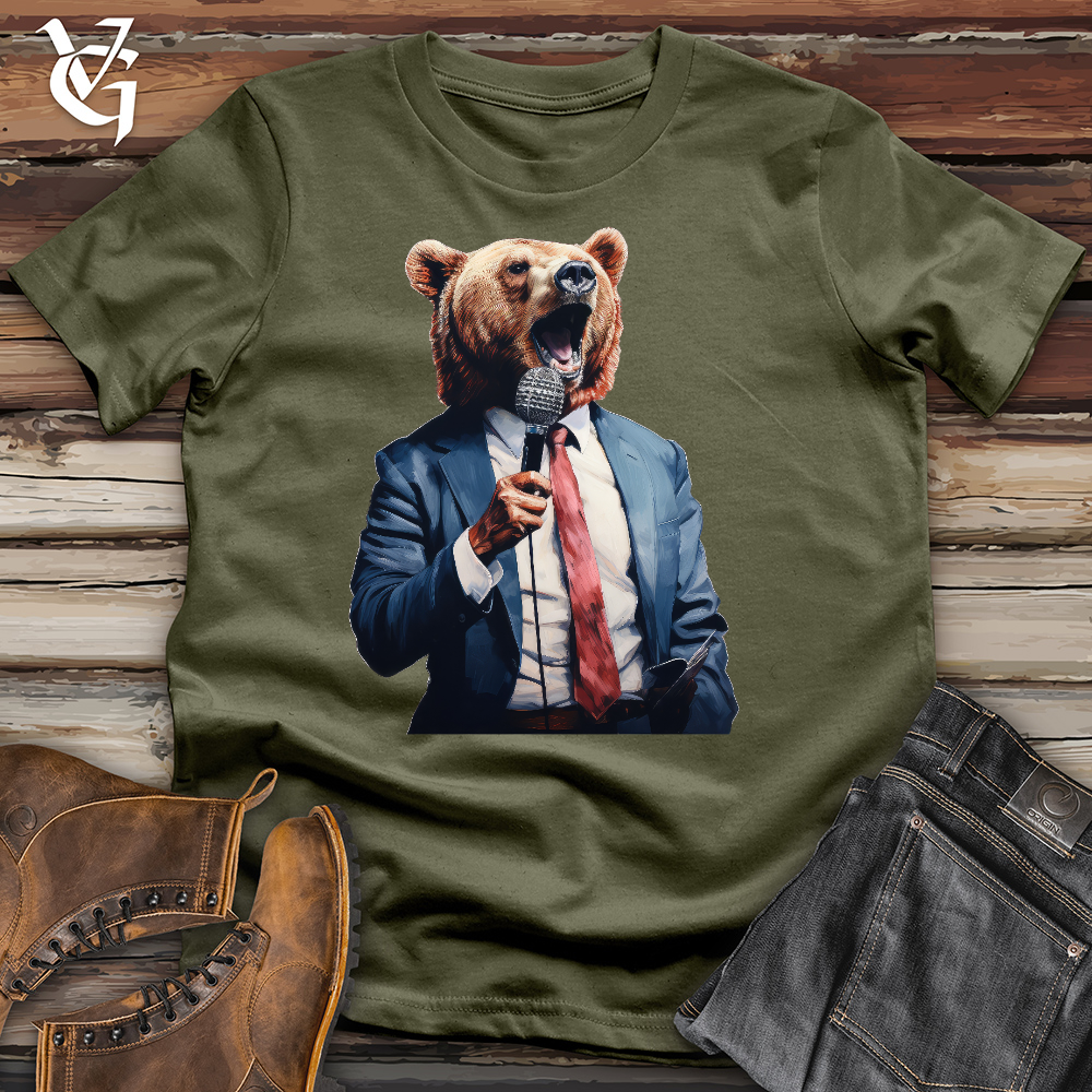 Charismatic Bear Speaker Cotton Tee